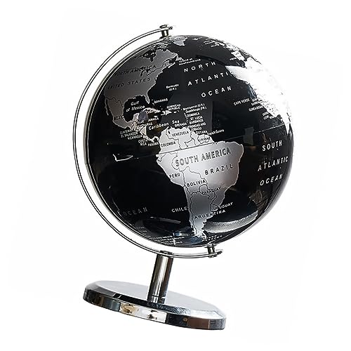 KOMBIUDA 1 Stück Delicate Globe Ornament Tabletop World Globe Decor Home Layout Prop von KOMBIUDA