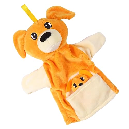 KOMBIUDA 1 Stück Fingerspielzeug Animal-Design spielzeughandys für Babys - Hand Puppet Beruhigendes für Kleinkinder beschwichtigendes Fingerabdeckungsspielzeug Yellow KOMBIUDA 1 Stück Fingerspielzeug Animal-Design spielzeughandys für Babys - Hand Puppet Beruhigendes für Kleinkinder beschwichtigendes Fingerabdeckungsspielzeug Yellow von KOMBIUDA