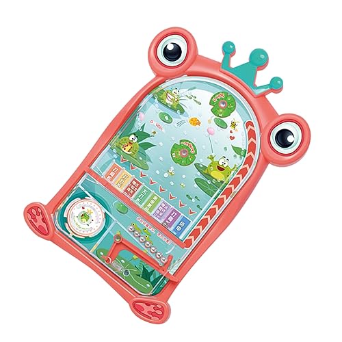 KOMBIUDA 1 Stück Flipperautomat interaktives kinderspielzeug kinderknallzeug Pädagogisches für Desktop-Flipper Cartoon-Flipper lustiges Flipper- Abs Rosa von KOMBIUDA