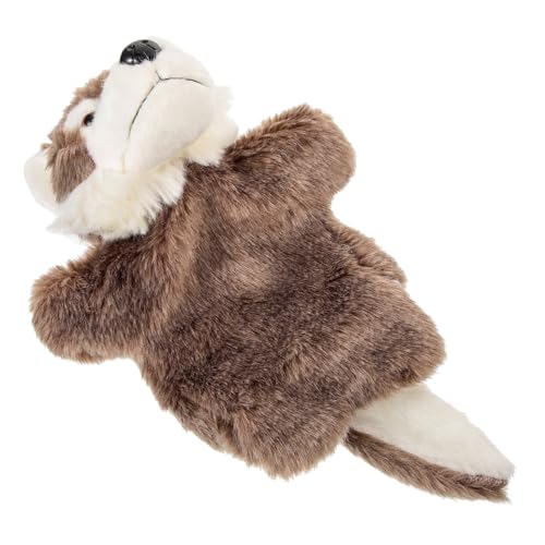 KOMBIUDA 1 Stück Handpuppen für interaktives Toys Kinderhandpuppe Kleinkinder Hand Puppet Geschichte erzählende Marionette Geschichte Marionetten Grey von KOMBIUDA