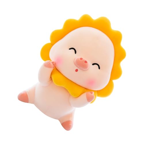 KOMBIUDA 1 Stück Kindergeschenk für kinderspielzeug Kinderzimmer Dekoration spielzeuge Cute Toy werfen Kissen Geburtstagsgeschenk Puppe Daunen Baumwolle Yellow KOMBIUDA 1 Stück Kindergeschenk für kinderspielzeug Kinderzimmer Dekoration spielzeuge Cute Toy werfen Kissen Geburtstagsgeschenk Puppe Daunen Baumwolle Yellow von KOMBIUDA