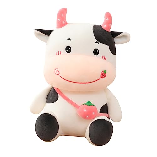 KOMBIUDA Spielzeug Kuscheltier Kuh Süße Maskottchen-Puppe Puppenspielzeug Kuhpuppe Dekokissen Für Kinderzimmer Und Wohnzimmer KOMBIUDA Spielzeug Kuscheltier Kuh Süße Maskottchen-Puppe Puppenspielzeug Kuhpuppe Dekokissen Für Kinderzimmer Und Wohnzimmer von KOMBIUDA