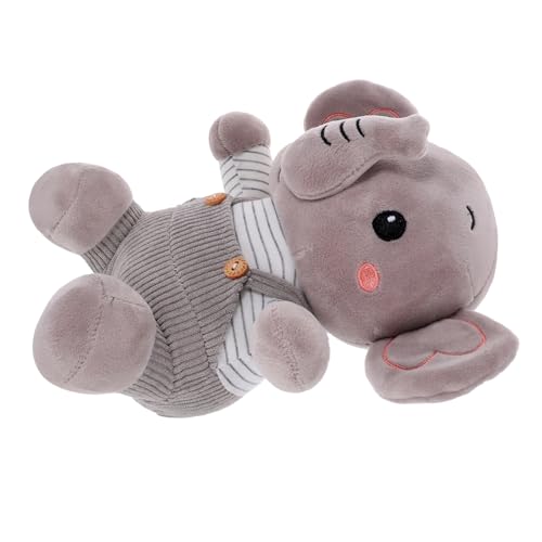 KOMBIUDA 1 Stück Kuscheltier Elefant Weiches Plüschtier für Neugeborene Liebevolles für Kleinkinder aus Hochwertigem Hautfreundlichem Material Einschlafhilfe Dekoration im Kinderzimmer KOMBIUDA 1 Stück Kuscheltier Elefant Weiches Plüschtier für Neugeborene Liebevolles für Kleinkinder aus Hochwertigem Hautfreundlichem Material Einschlafhilfe Dekoration im Kinderzimmer von KOMBIUDA