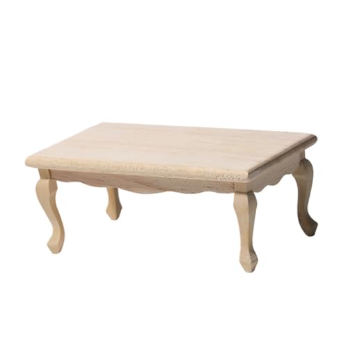 KOMBIUDA Mini-möbelmodelle Tischminiaturen Gartenmöbel Holz Mini-Ornament Möbelmodell Zubehör Kleiner von KOMBIUDA