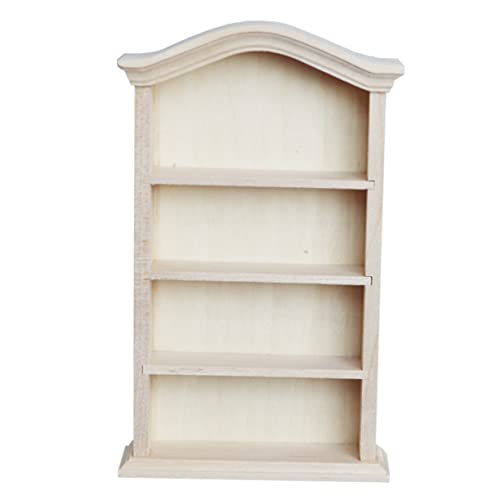 KOMBIUDA 1 Stück Mini-Möbelmodell ordnerregal buchattrappe holzspielzeug Holzregal klein Gestell kinderregal eincremehilfe Mini-Puppenhaus-Bücherregal Mini Schrank Puppenhaus hölzern Yellow KOMBIUDA 1 Stück Mini-Möbelmodell ordnerregal buchattrappe holzspielzeug Holzregal klein Gestell kinderregal eincremehilfe Mini-Puppenhaus-Bücherregal Mini Schrank Puppenhaus hölzern Yellow von KOMBIUDA