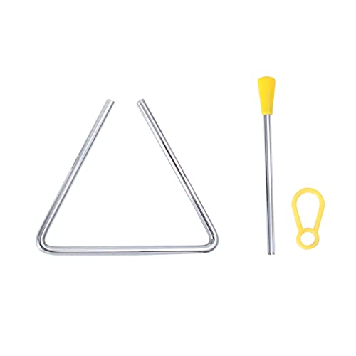 KOMBIUDA 1 Stück Musikinstrument für Triangle Bell Pädagogisches Schlaginstrument für Kindergarten und Zuhause Fördert Hand Auge Koordination und Musikalisches Interesse Sicher und Robust KOMBIUDA 1 Stück Musikinstrument für Triangle Bell Pädagogisches Schlaginstrument für Kindergarten und Zuhause Fördert Hand Auge Koordination und Musikalisches Interesse Sicher und Robust von KOMBIUDA