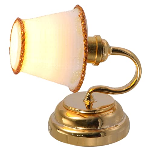 KOMBIUDA 1 Stück Puppenhaus Wandleuchte Dekoration Außenlampen Für Nachttischlampe Puppenhausmöbel Mini Delicate Nachttischleuchte Landschaftsmöbel Ferrolegierung Weiß KOMBIUDA 1 Stück Puppenhaus Wandleuchte Dekoration Außenlampen Für Nachttischlampe Puppenhausmöbel Mini Delicate Nachttischleuchte Landschaftsmöbel Ferrolegierung Weiß von KOMBIUDA