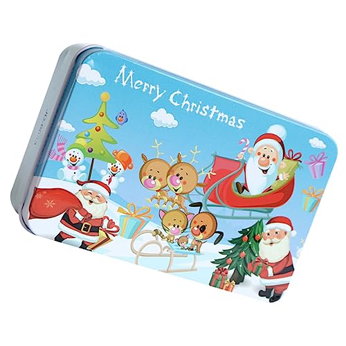 KOMBIUDA 1 Stück Puzzle- Kleinkind Kinderpuzzle Weihnachtsrätsel Wörter Rätsel Pädagogisches Puzzle Intelligenz -puzzlespielzeug Intelligenzspielzeug Hölzern von KOMBIUDA