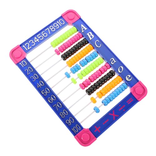 KOMBIUDA 1 Stück Rechenrahmen Mathematisches Lernspielzeug Zählfähigkeiten für Kindergarten und Grundschule Farben Zufällig Zufällige Farbe KOMBIUDA 1 Stück Rechenrahmen Mathematisches Lernspielzeug Zählfähigkeiten für Kindergarten und Grundschule Farben Zufällig Zufällige Farbe von KOMBIUDA