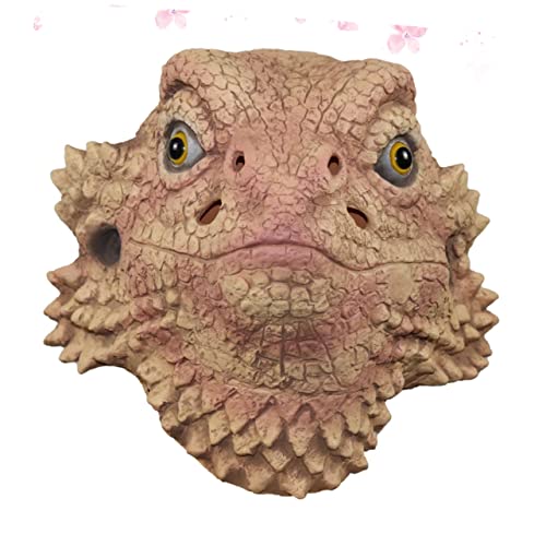 KOMBIUDA 1 Stück Tierkopfmaske halloween costume halloween kleidung karnevalsmasken masken zu halloween costume halloween tierische Kopfbedeckung Haube gruselige Halloween-Masken von KOMBIUDA