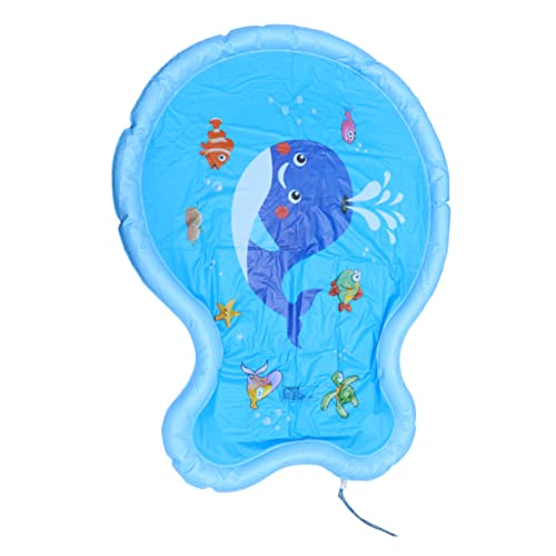 KOMBIUDA 1 Stück Wassersprühpad Schwimmbad Unterlage Sprühen Mattensprinkler Rasensprengermatte Matten Rasen Blue KOMBIUDA 1 Stück Wassersprühpad Schwimmbad Unterlage Sprühen Mattensprinkler Rasensprengermatte Matten Rasen Blue von KOMBIUDA