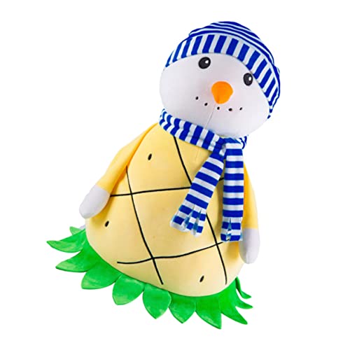 KOMBIUDA 1 Stück Weihnachtspuppe Dekoration Wohnkultur Weihnachtsschmuck Weihnachtsthema Obst Schneemann Puppe Weihnachtshandwerk Puppe Weihnachten Obst Schneemann Puppe Hochwertige von KOMBIUDA
