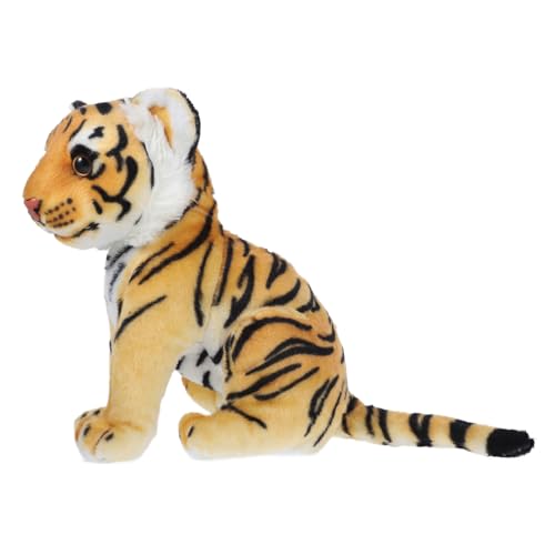KOMBIUDA 1 Stück kleine Tigerpuppe Tiger-Puppen- Kind süße lebensechte Kuscheltiere Puppendekor tierischer Plüsch Simulations-Plüschtiere PP Baumwolle Yellow KOMBIUDA 1 Stück kleine Tigerpuppe Tiger-Puppen- Kind süße lebensechte Kuscheltiere Puppendekor tierischer Plüsch Simulations-Plüschtiere PP Baumwolle Yellow von KOMBIUDA