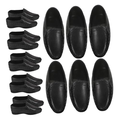 KOMBIUDA 10 Paar Prinzenpuppen Lederschuhe Mini Minischuhe Schuhe Für Baumwollpuppen Miniatur Schuhe Miniatur Schuhe Verzierungen Mini Schuhe Verzierungen Aus Kunststoff KOMBIUDA 10 Paar Prinzenpuppen Lederschuhe Mini Minischuhe Schuhe Für Baumwollpuppen Miniatur Schuhe Miniatur Schuhe Verzierungen Mini Schuhe Verzierungen Aus Kunststoff von KOMBIUDA