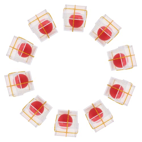 KOMBIUDA 10 Sets Gimmick-Requisiten: Transparente Box-Ball-Penetrate-Trick-Requisiten – Interaktions-gimmick-streich-spielzeugversorgung Für Party-bühnenauftritte KOMBIUDA 10 Sets Gimmick-Requisiten: Transparente Box-Ball-Penetrate-Trick-Requisiten – Interaktions-gimmick-streich-spielzeugversorgung Für Party-bühnenauftritte von KOMBIUDA