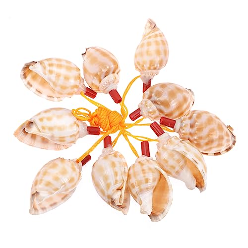 KOMBIUDA 10 Stück Conch Whistle Kinderpfeifen Party Festoon Lichter Outdoor Happy Birthday Dekorationen Pfeifen Sport Musikalische Pfeife Glocken Lustige Plastikpfeifen Muschel KOMBIUDA 10 Stück Conch Whistle Kinderpfeifen Party Festoon Lichter Outdoor Happy Birthday Dekorationen Pfeifen Sport Musikalische Pfeife Glocken Lustige Plastikpfeifen Muschel von KOMBIUDA