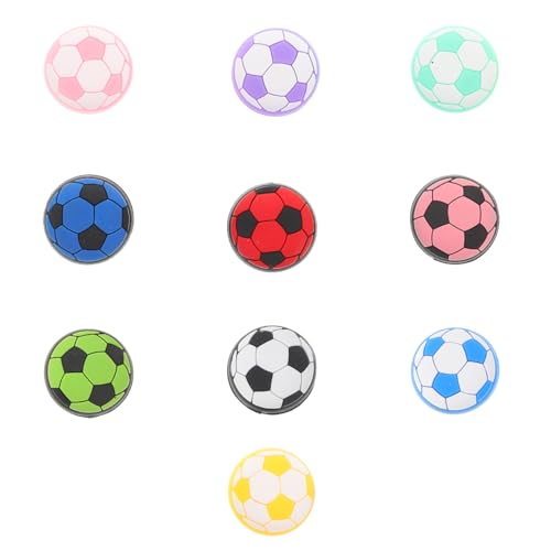 KOMBIUDA 10stücke Joystick Daumengriffe Fußball Design Kappen Für Präzise Steuerung Silikon Joystick Schutzkappen Für Game Controller Kompatibel Weiteren Konsolen KOMBIUDA 10stücke Joystick Daumengriffe Fußball Design Kappen Für Präzise Steuerung Silikon Joystick Schutzkappen Für Game Controller Kompatibel Weiteren Konsolen von KOMBIUDA
