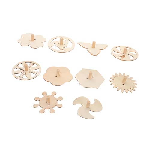 KOMBIUDA 10er Satz Unbemalte Holzkreisel Für Kinder Handgefertigte DIY Bastelkreisel Holzmalerei-kreativspielzeug KOMBIUDA 10er Satz Unbemalte Holzkreisel Für Kinder Handgefertigte DIY Bastelkreisel Holzmalerei-kreativspielzeug von KOMBIUDA