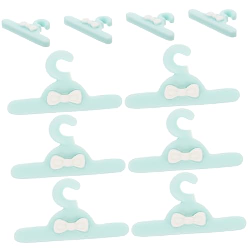 KOMBIUDA 10 Stück Kleiderbügel hängend Hose tragbar Tür faltbar für kinderspielzeug hühner Puppenkleidungshänger Mini-Hausbedarf Puppenkleidung Rack Plastik Blue KOMBIUDA 10 Stück Kleiderbügel hängend Hose tragbar Tür faltbar für kinderspielzeug hühner Puppenkleidungshänger Mini-Hausbedarf Puppenkleidung Rack Plastik Blue von KOMBIUDA