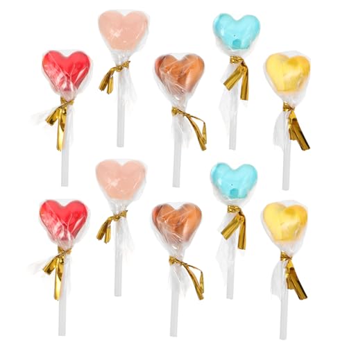 KOMBIUDA 10 Stück Liebe Lutscher Ornamente Puppenhaus-Miniaturen gefälschte Lebensmittelverzierung Miniaturessen für Puppenhaus Mini-Sachen Mini -Lebensmittelspielzeug Mini-Food- Harz KOMBIUDA 10 Stück Liebe Lutscher Ornamente Puppenhaus-Miniaturen gefälschte Lebensmittelverzierung Miniaturessen für Puppenhaus Mini-Sachen Mini -Lebensmittelspielzeug Mini-Food- Harz von KOMBIUDA