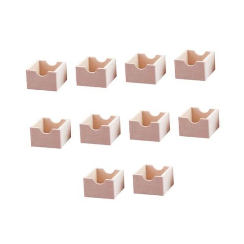 KOMBIUDA 10 Stück Mini Holz Aufbewahrungsbox Puppenhaus Zubehör Simulierte Container für Miniatur Szenen für Fotografie und DIY Projekte KOMBIUDA 10 Stück Mini Holz Aufbewahrungsbox Puppenhaus Zubehör Simulierte Container für Miniatur Szenen für Fotografie und DIY Projekte von KOMBIUDA