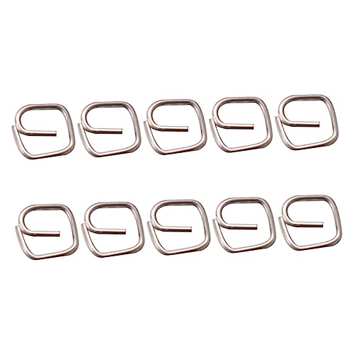 KOMBIUDA 10 Stück Mini Knöpfe Versiegelungsbehälter Aufbewahrungsbehälter Mit Deckel Beutel Kleiner Korb Automatische Halsketten Regenmacher Dip Töpfe Mit Deckel von KOMBIUDA