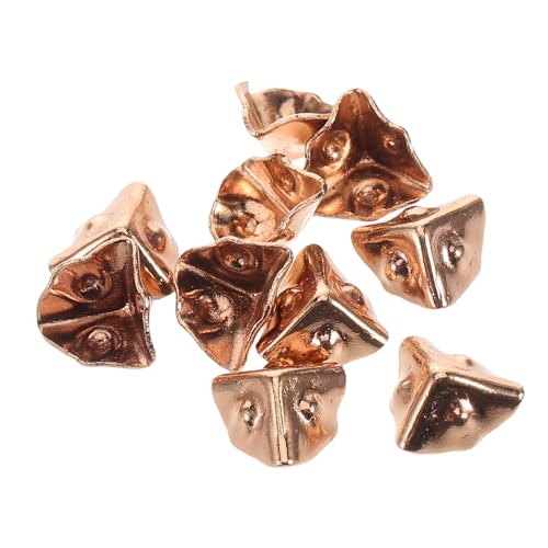 KOMBIUDA 10 Stück Mini-Koffer-Ecken Für Puppenhausbedarf Metall-boxfüße Wraps Für Miniaturboxen Puppenzubehör Vintage-Koffer-Ecken KOMBIUDA 10 Stück Mini-Koffer-Ecken Für Puppenhausbedarf Metall-boxfüße Wraps Für Miniaturboxen Puppenzubehör Vintage-Koffer-Ecken von KOMBIUDA
