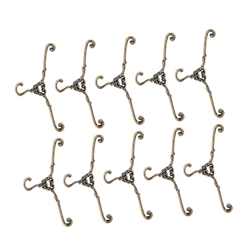 KOMBIUDA 10 Stück Mini-puppenaufhänger Puppenkleid-Organizer Spielhaus Aufhänger Winziges -kit Puppenkleiderbügel Kleiner Kleiderbügel Puppenkleiderhalter Legierung KOMBIUDA 10 Stück Mini-puppenaufhänger Puppenkleid-Organizer Spielhaus Aufhänger Winziges -kit Puppenkleiderbügel Kleiner Kleiderbügel Puppenkleiderhalter Legierung von KOMBIUDA