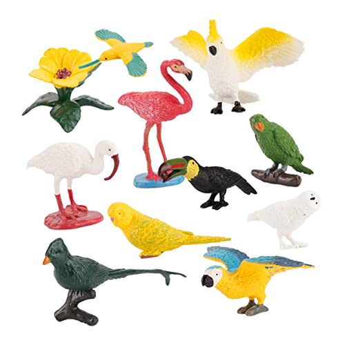 KOMBIUDA 10 Stück Mini -vogelmodell Bildungsspielzeug Realistische Vogelfiguren Flamingo-Figuren Mini-vogelfiguren Vögel Figuren Tierische Kreaturen Lebewesen KOMBIUDA 10 Stück Mini -vogelmodell Bildungsspielzeug Realistische Vogelfiguren Flamingo-Figuren Mini-vogelfiguren Vögel Figuren Tierische Kreaturen Lebewesen von KOMBIUDA