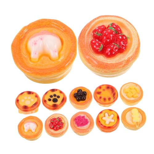 KOMBIUDA 10 Stück Miniatur Ei-Tart Modelle Realistische DIY Resin Miniatur Desserts Vielseitige Puppenhaus Küchen Accessoires Kreative Spielküche Dekoration für Puppenhaus und Tee-Party KOMBIUDA 10 Stück Miniatur Ei-Tart Modelle Realistische DIY Resin Miniatur Desserts Vielseitige Puppenhaus Küchen Accessoires Kreative Spielküche Dekoration für Puppenhaus und Tee-Party von KOMBIUDA