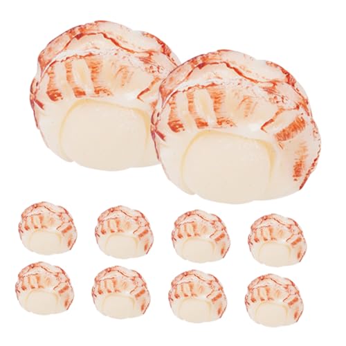 KOMBIUDA 10 Stück Miniatur Küchenspielzeug Meeresfrüchte Requisiten für Kreatives und DIY Kochen Sicheres Material für Stunden Unterhaltung KOMBIUDA 10 Stück Miniatur Küchenspielzeug Meeresfrüchte Requisiten für Kreatives und DIY Kochen Sicheres Material für Stunden Unterhaltung von KOMBIUDA