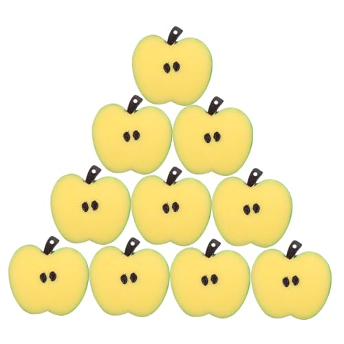 KOMBIUDA 10 Stück Obst-Modell für künstlicher Mini-Apfel Gemüse-Foto-Requisiten simulierte Fruchtscheiben winzige falsche Äpfel Miniäpfel künstlich Fruchtmodell PVC Beige KOMBIUDA 10 Stück Obst-Modell für künstlicher Mini-Apfel Gemüse-Foto-Requisiten simulierte Fruchtscheiben winzige falsche Äpfel Miniäpfel künstlich Fruchtmodell PVC Beige von KOMBIUDA