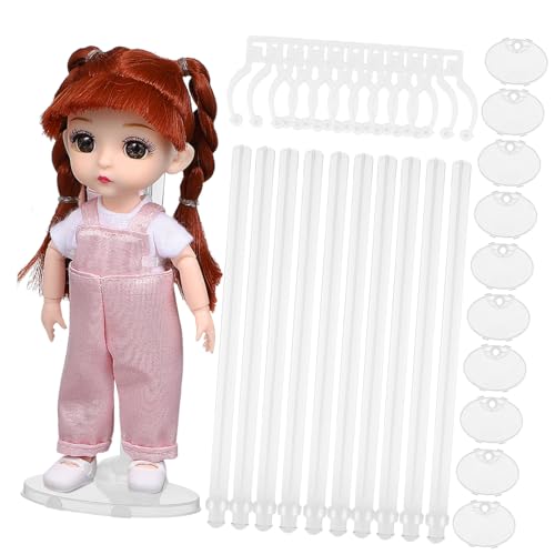 KOMBIUDA 10 Stück Puppenständer Ständer Display Mädchen Show Unterstützung Kleine Puppen Aufbewahrung Mini Halterung Halter Puppenhalter Hoch Verstellbar Unsere Figur Halter Ständer Rack KOMBIUDA 10 Stück Puppenständer Ständer Display Mädchen Show Unterstützung Kleine Puppen Aufbewahrung Mini Halterung Halter Puppenhalter Hoch Verstellbar Unsere Figur Halter Ständer Rack von KOMBIUDA