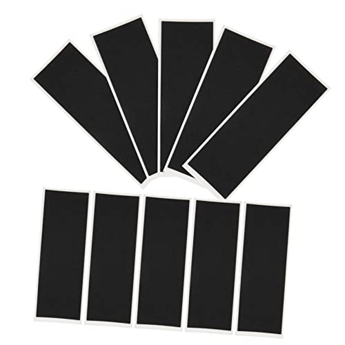 KOMBIUDA 10 Stück Schleifpapier für rutschfeste Aufkleber für Fingerspitzen Schaumstoffband Skateboard Finger Anti-Rutsch-Bänder Tastatur Grip Tools Eng Halten Versorgung Werkzeug von KOMBIUDA