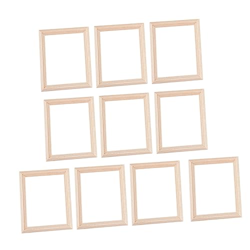 KOMBIUDA 10 Stück Simulationsfotorahmen Mini-Ente Puppenhausrahmen Antikes Figuren Retro- Miniatur- -kit DIY-miniaturhaus-bausätze Mikrolandschaft Bausatz Khaki Hölzern KOMBIUDA 10 Stück Simulationsfotorahmen Mini-Ente Puppenhausrahmen Antikes Figuren Retro- Miniatur- -kit DIY-miniaturhaus-bausätze Mikrolandschaft Bausatz Khaki Hölzern von KOMBIUDA