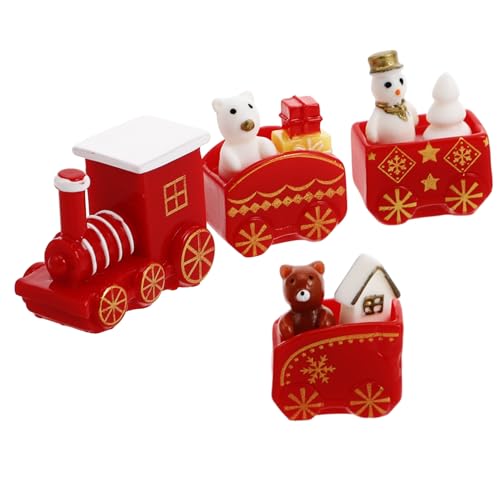 KOMBIUDA 10 Stück Snowman Present Box Zuggruppe Dekoration Zug Weihnachtsschmuck Winzig Weihnachtszug Klein Tumble-Zug Spielzeugeisenbahnen Aus Holz Geburtstagsgeschenk Für Jungen Harz KOMBIUDA 10 Stück Snowman Present Box Zuggruppe Dekoration Zug Weihnachtsschmuck Winzig Weihnachtszug Klein Tumble-Zug Spielzeugeisenbahnen Aus Holz Geburtstagsgeschenk Für Jungen Harz von KOMBIUDA