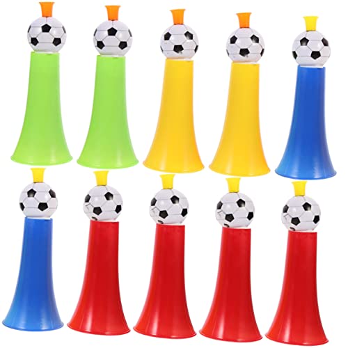 KOMBIUDA 10 Stück Teleskopisches Fußballhorn Krachmacher Hörner Stadion Klimpern Glocken Ereignis Sport Lärm Partyhupe Teleskopierbar Party-horn Fußballparty Bevorzugt Plastik KOMBIUDA 10 Stück Teleskopisches Fußballhorn Krachmacher Hörner Stadion Klimpern Glocken Ereignis Sport Lärm Partyhupe Teleskopierbar Party-horn Fußballparty Bevorzugt Plastik von KOMBIUDA