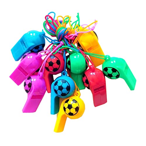 KOMBIUDA 100 Stück Fußball Pfeife volumni hühner festival accessoires Fußballfans Sportparty Partyzubehör Gastgeschenke zum Thema Fußball Fußballpfeifen in großen Mengen Plastik KOMBIUDA 100 Stück Fußball Pfeife volumni hühner festival accessoires Fußballfans Sportparty Partyzubehör Gastgeschenke zum Thema Fußball Fußballpfeifen in großen Mengen Plastik von KOMBIUDA