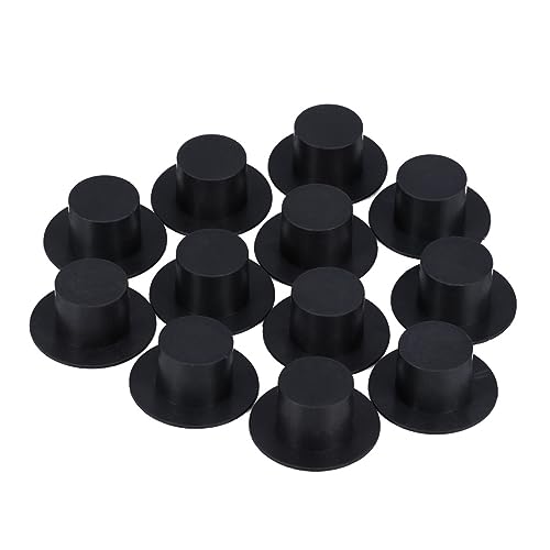 KOMBIUDA 100 Stück Mini Clownhut Dekoration Basteln Lustige Hüte Mini Hüte DIY Weihnachtsmütze Dekorationen von KOMBIUDA