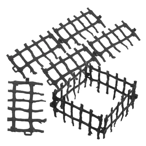 KOMBIUDA 100 Stück Schwarze DIY Farm Zaun Zubehör für Paddock Spielset für Kreative Tier Szenen und Pädagogische Aktivitäten KOMBIUDA 100 Stück Schwarze DIY Farm Zaun Zubehör für Paddock Spielset für Kreative Tier Szenen und Pädagogische Aktivitäten von KOMBIUDA