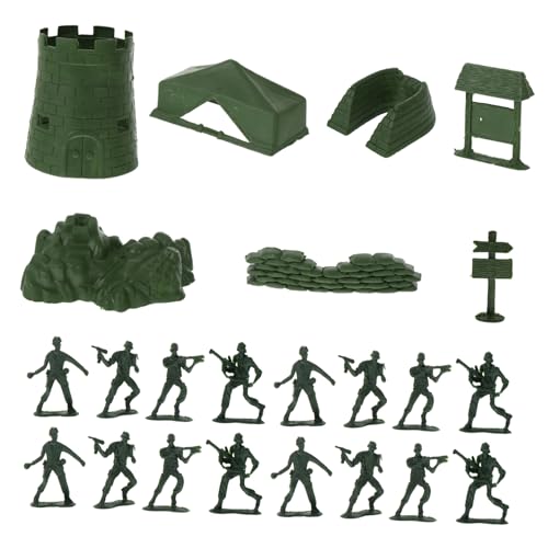 KOMBIUDA 100 Stück Soldaten Figuren Militärische Modellspielzeuge für Hohe Plastik Soldaten für Rollenspiele und Kreative Szenen KOMBIUDA 100 Stück Soldaten Figuren Militärische Modellspielzeuge für Hohe Plastik Soldaten für Rollenspiele und Kreative Szenen von KOMBIUDA