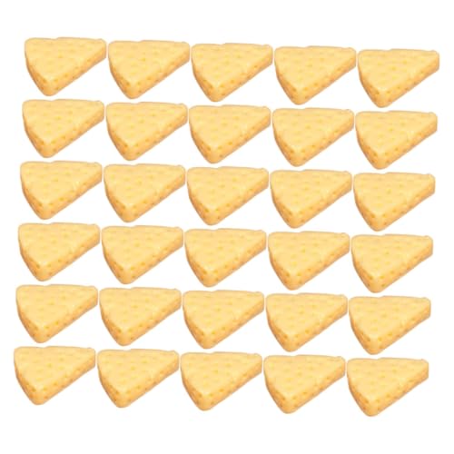 KOMBIUDA 100St Mini-Harz-Käse Spielzeugnahrung Feinschmecker Creme Feigen Gefälschte Bräune hühner spielsachen für gelbe Mini-Küchenkäse Miniatur-Käsemodell Plastik Yellow KOMBIUDA 100St Mini-Harz-Käse Spielzeugnahrung Feinschmecker Creme Feigen Gefälschte Bräune hühner spielsachen für gelbe Mini-Küchenkäse Miniatur-Käsemodell Plastik Yellow von KOMBIUDA