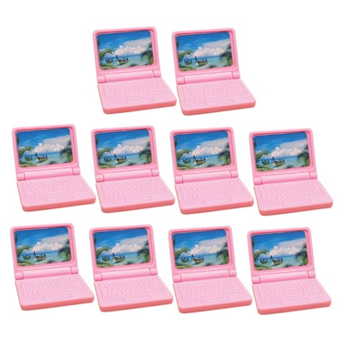 KOMBIUDA Spielzeug Laptop Miniatur Puppenhaus-Computer Zubehör Computersimulations-Accessoires Dekoration Für Miniaturlandschaften KOMBIUDA Spielzeug Laptop Miniatur Puppenhaus-Computer Zubehör Computersimulations-Accessoires Dekoration Für Miniaturlandschaften von KOMBIUDA
