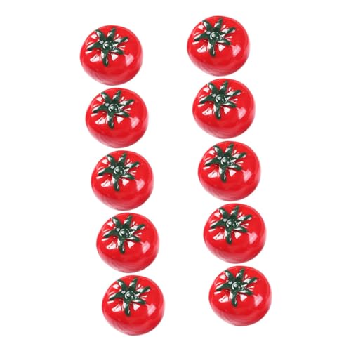 KOMBIUDA Gefälschte Mini-Tomaten 10er-Set Simulierte Frucht-Miniatur-tomatenmodelle Für Tischdekoration KOMBIUDA Gefälschte Mini-Tomaten 10er-Set Simulierte Frucht-Miniatur-tomatenmodelle Für Tischdekoration von KOMBIUDA