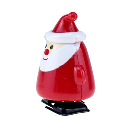 KOMBIUDA 10St Spielzeug weihnachtsregalfiguren Mini-Schneemann-Figur Taschenfüller Tischdekoration im Winter Puppenspielsets Haargummis Aufziehpuppen Uhrwerk Weihnachtsmann kleines Geschenk von KOMBIUDA