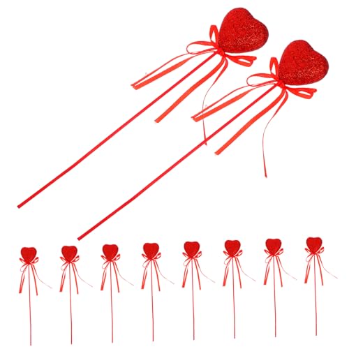 KOMBIUDA Herz-picker Zum Valentinstag 10 Stück Glitzernde Herz-sticks Aus Schaumstoff Für Hochzeitsdekorationen Party-zubehör KOMBIUDA Herz-picker Zum Valentinstag 10 Stück Glitzernde Herz-sticks Aus Schaumstoff Für Hochzeitsdekorationen Party-zubehör von KOMBIUDA