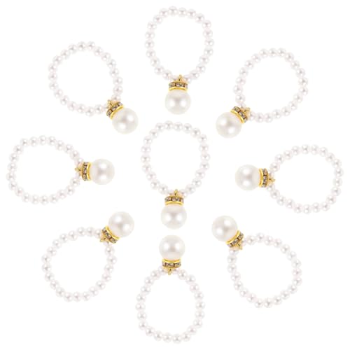 KOMBIUDA 10 Stücke Weiche Puppe Stofffiguren Schmuck Gelbe Halskette Faux Kette Für Baby Puppen von KOMBIUDA