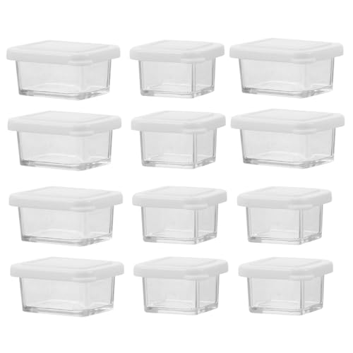 KOMBIUDA 12 Sätze Teiliges Set Miniatur Dollhouse Lebensmittelbehälter Transparente Plastik Storage Boxen und Mini Lebensmittel Schaufel für Kreative Rollenspiele und Dekoration im KOMBIUDA 12 Sätze Teiliges Set Miniatur Dollhouse Lebensmittelbehälter Transparente Plastik Storage Boxen und Mini Lebensmittel Schaufel für Kreative Rollenspiele und Dekoration im von KOMBIUDA