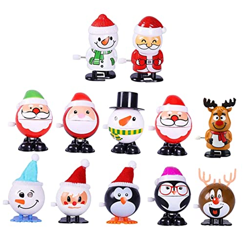 KOMBIUDA 12 Stück Aufzieh Weihnachten Weihnachtsspielzeug Tragbares Aufziehspielzeug Haushaltskinderspielzeug Aufwinden Kompaktes Kinderspielzeug Plastik KOMBIUDA 12 Stück Aufzieh Weihnachten Weihnachtsspielzeug Tragbares Aufziehspielzeug Haushaltskinderspielzeug Aufwinden Kompaktes Kinderspielzeug Plastik von KOMBIUDA