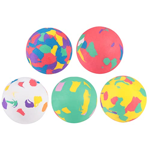 KOMBIUDA 12 Stück Bunte Schwammbälle Kinderspielzeug prallen für Toys spielsachen für draußen Springender Ball Ballspielzeug Eva Colorful KOMBIUDA 12 Stück Bunte Schwammbälle Kinderspielzeug prallen für Toys spielsachen für draußen Springender Ball Ballspielzeug Eva Colorful von KOMBIUDA